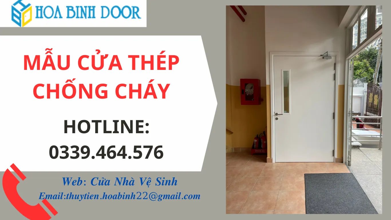  Cửa Thép Chống Cháy Tại Quận12 - Có Kiểm Định